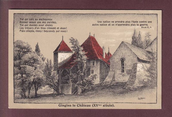 Château de GINGINS - Verset - Ch. Kern