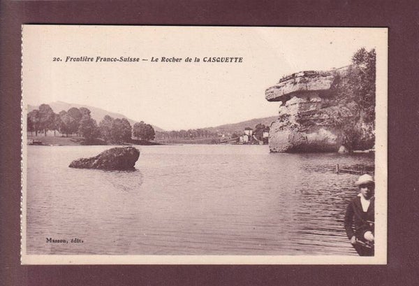 LES BRENETS - Bassin du Doubs - Rocher de la casquette
