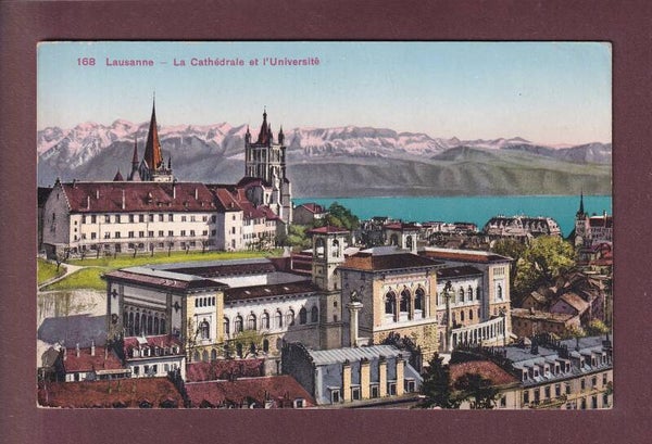 LAUSANNE - Cathédrale et Université