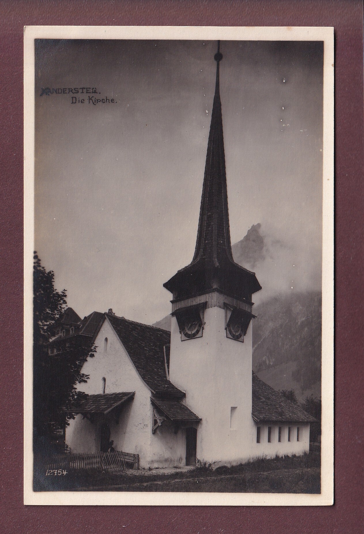 KANDERSTEG - Kirche