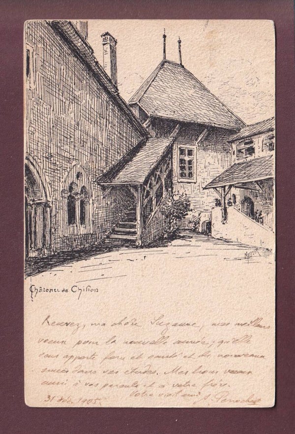 Château de CHILLON - Meltzer - Vouga - 1905