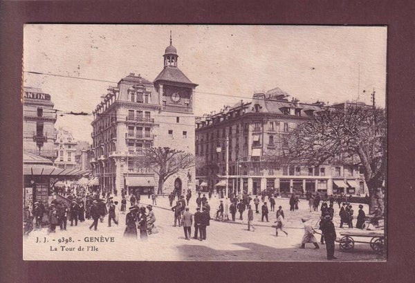 GENEVE - Tour de l'Île - Animation - 1920