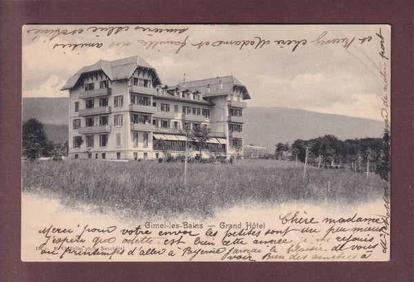 GIMEL - Grand Hôtel - 1905