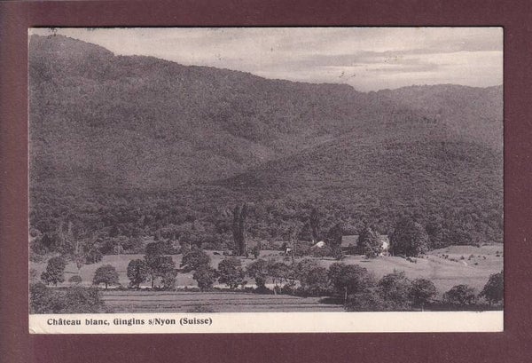 Château Blanc - GINGINS - 1910