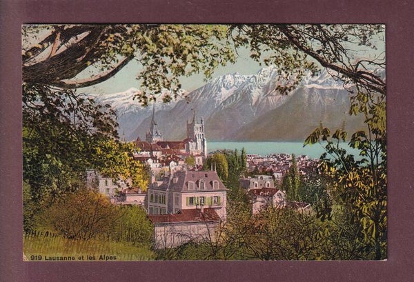 LAUSANNE et les Alpes