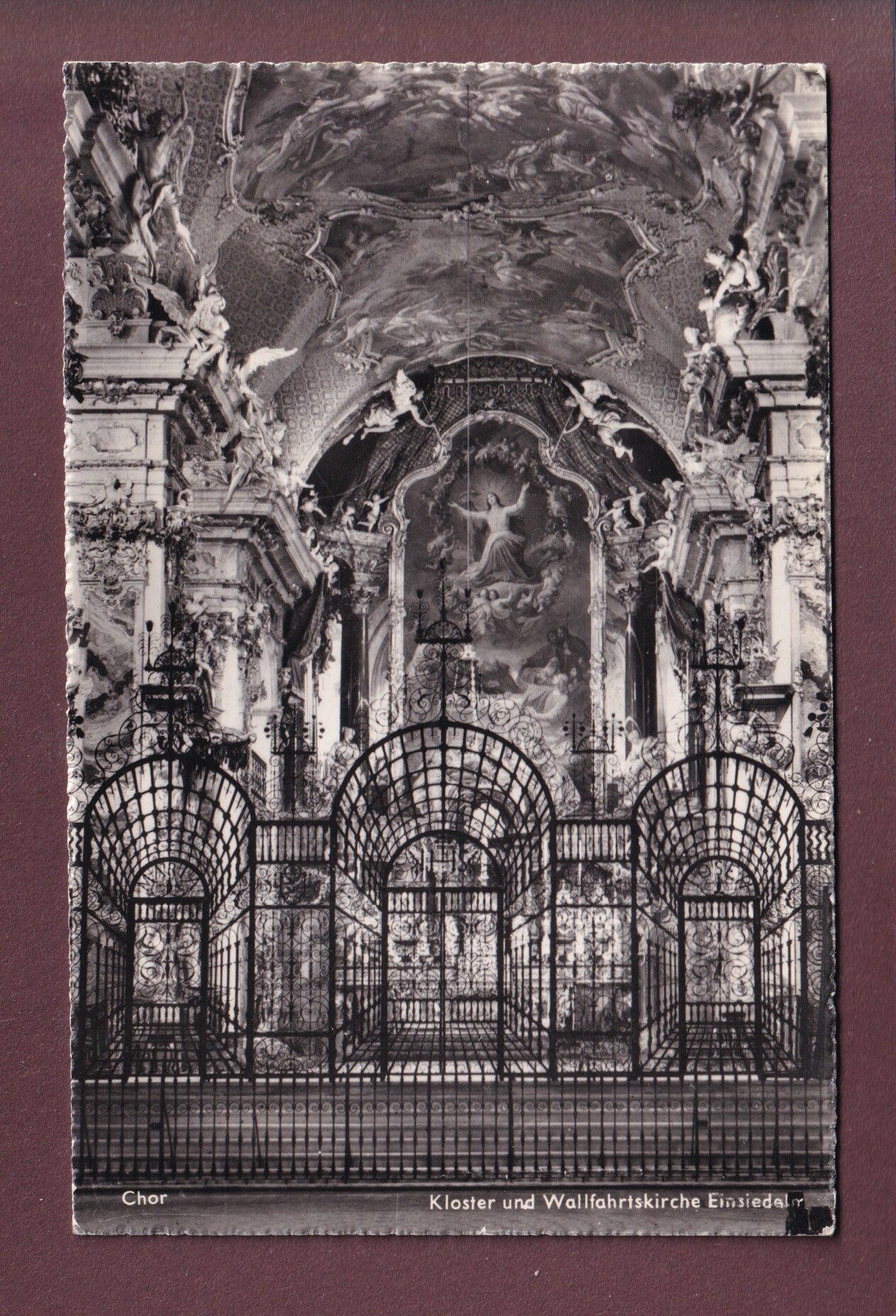 EINSIEDELN - Kloster - Chor - 1953