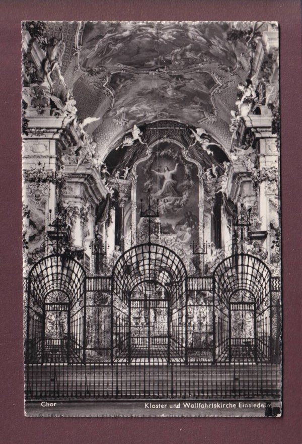 EINSIEDELN - Kloster - Chor - 1953