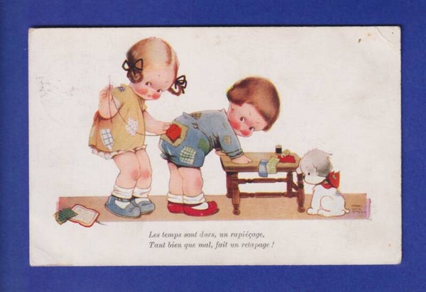 ENFANT - Couture - Mabel Lucie Atwell // pli d'angle //