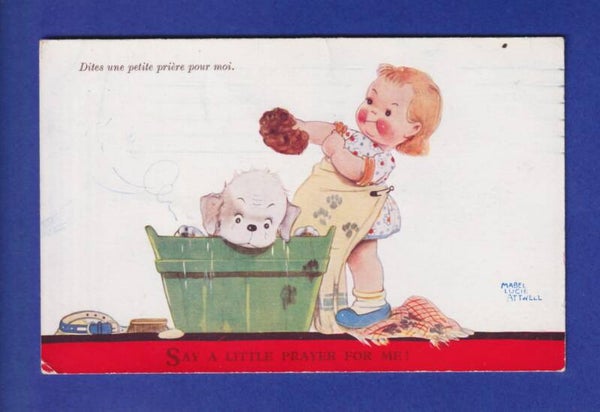 ENFANT - Bain du chien - Mabel Lucie Atwell
