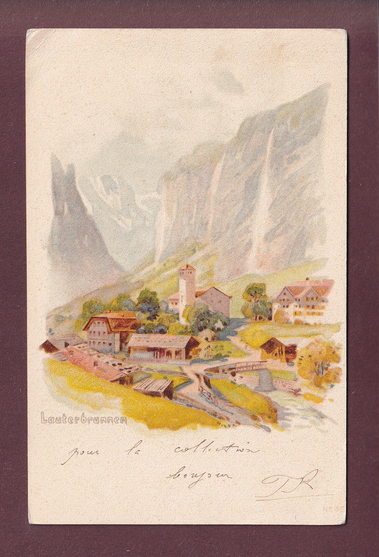 LAUTERBRUNNEN - 1902 Vouga // Eckbug //