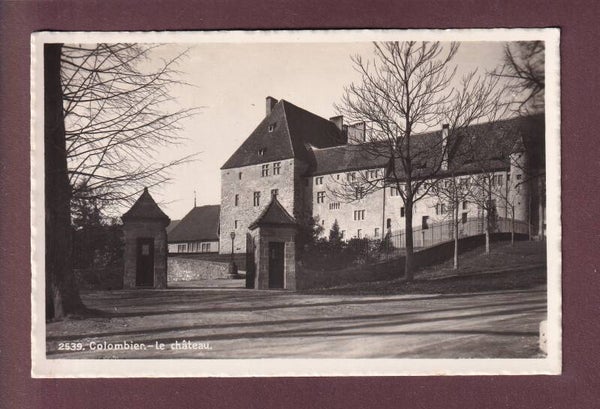 COLOMBIER - Le Château - 1951 Feldpost