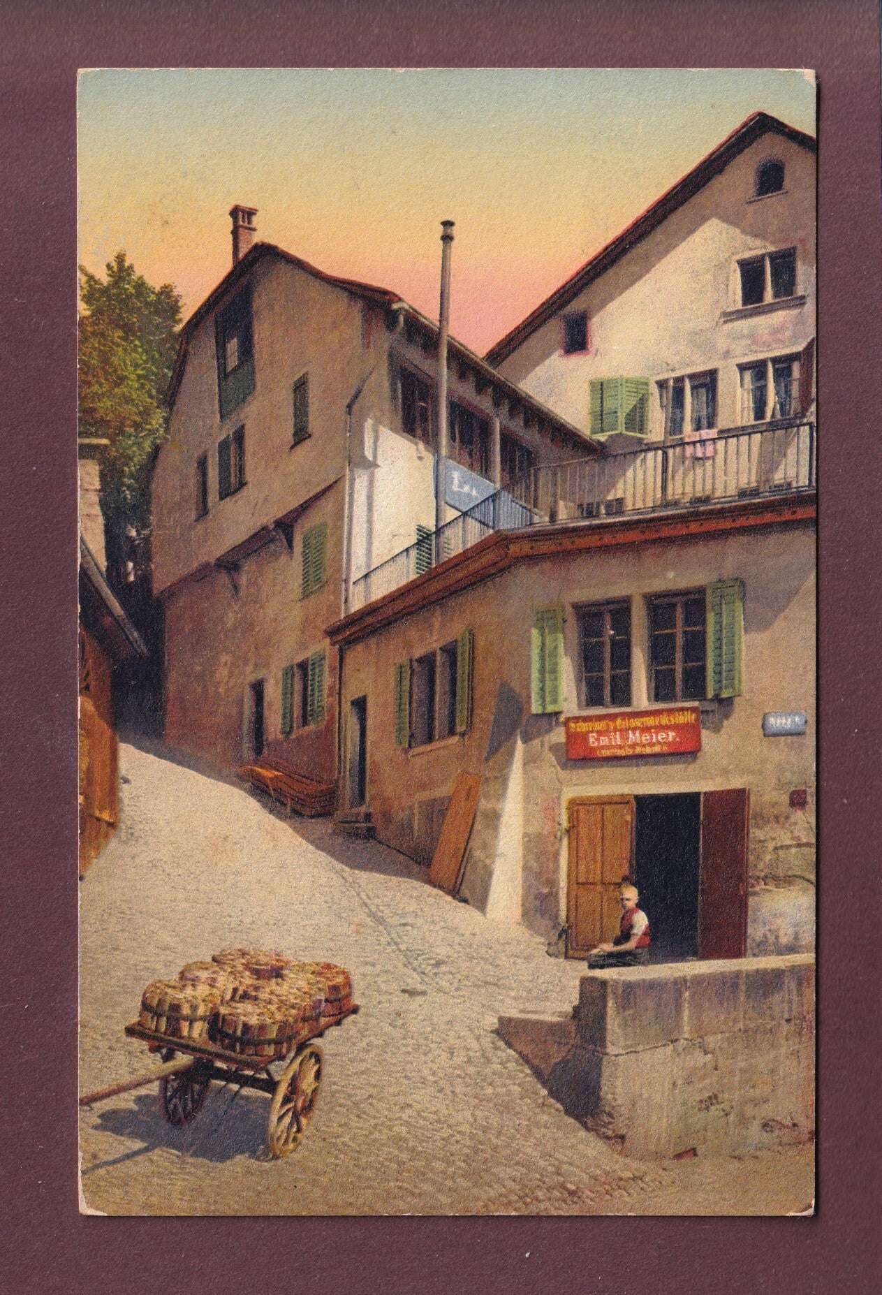 ZÜRICH - Fortunagasse - 1910