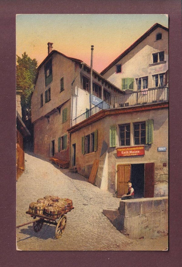 ZÜRICH - Fortunagasse - 1910