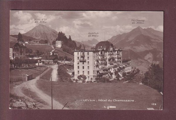 LEYSIN - Hôtel du Chamossaire // pli //