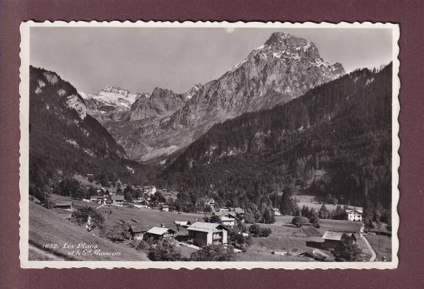 LES PLANS sur Bex - Grand Muveran - 1957