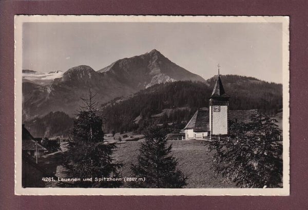 LAUENEN - Spitzhorn - 1948 // Eckbug //