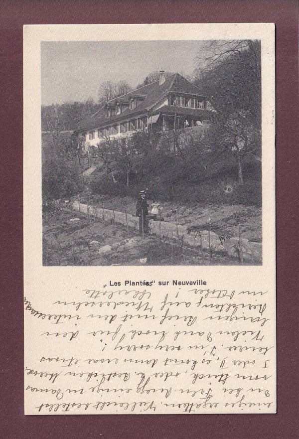 Les Plantés sur LA NEUVEVILLE - 1912