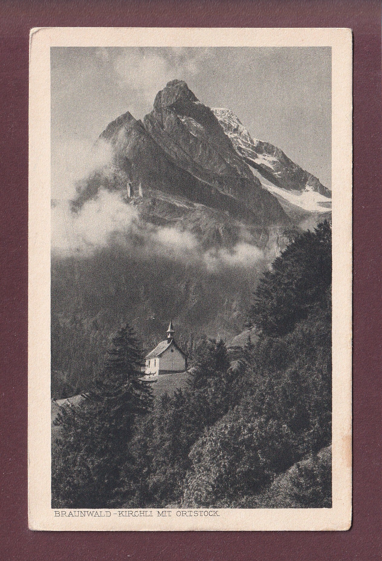 BRAUNWALD - Kirchli - Ortstock - 1921