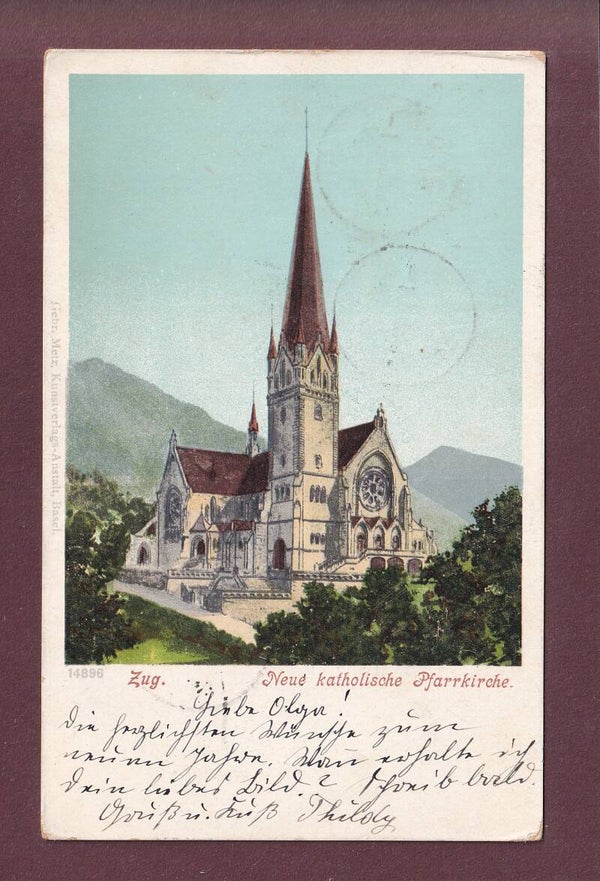 ZUG - Pfarrkirche - 1899