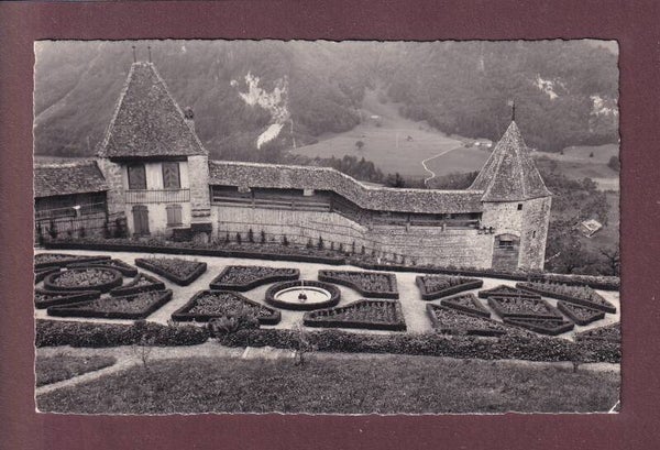 Château de GRUYERES - Jardin