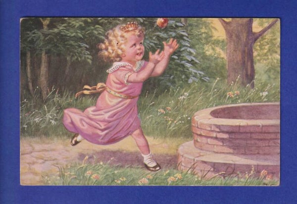 ENFANT - Jeune fille en pleine course