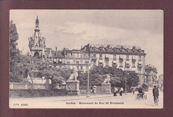 GENEVE - Monument Brunswick - Auto