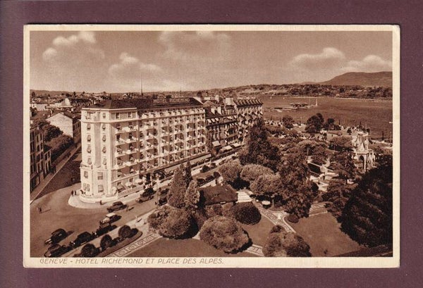 GENEVE - Hôtel Richemond - Place des Alpes