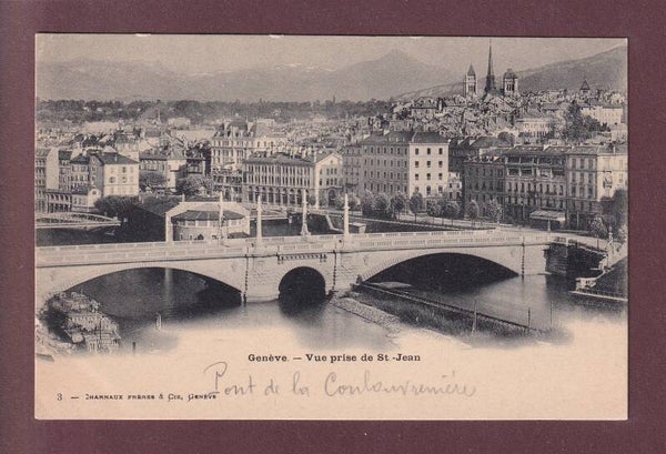GENEVE - Vue prise de St. Jean
