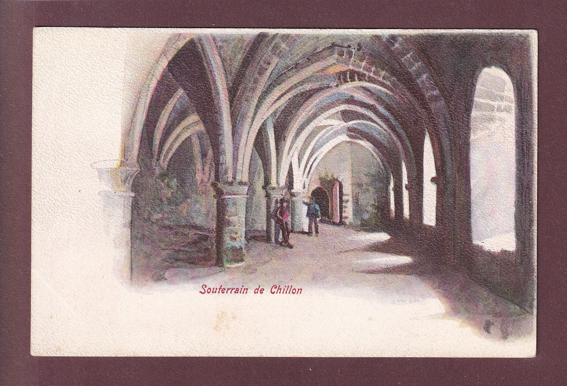 Château de CHILLON - Souterrain - Vouga