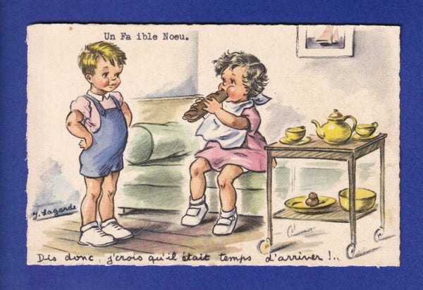 ENFANT - Petit déjeuner - J. Lagarde