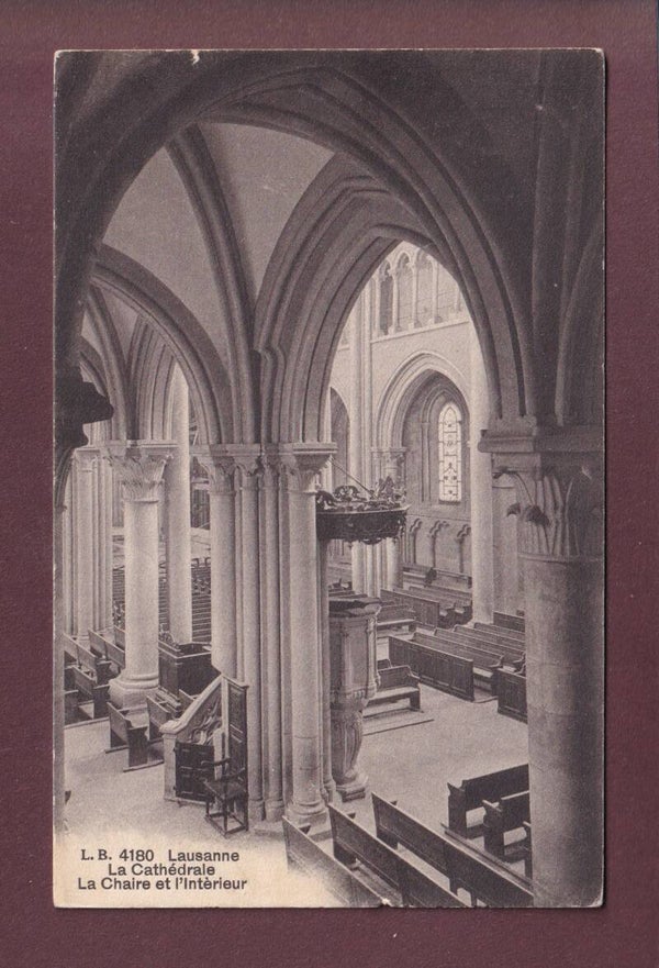 LAUSANNE - Cathédrale - 1925