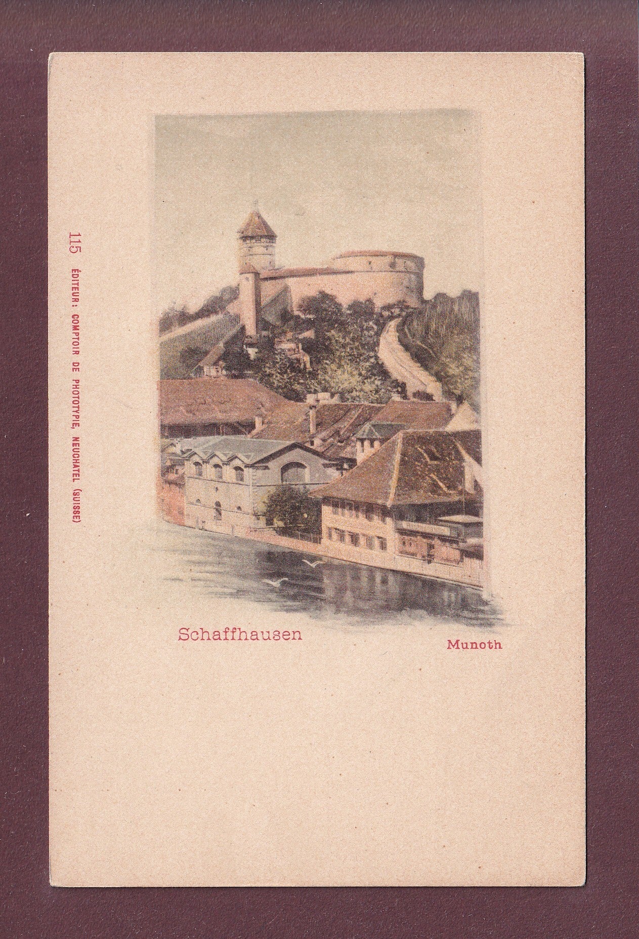 SCHAFFHAUSEN - Munot - CPN