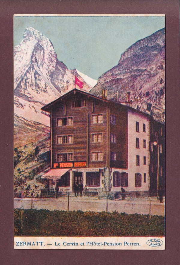 ZERMATT - Hôtel-Pension Perren - Cervin