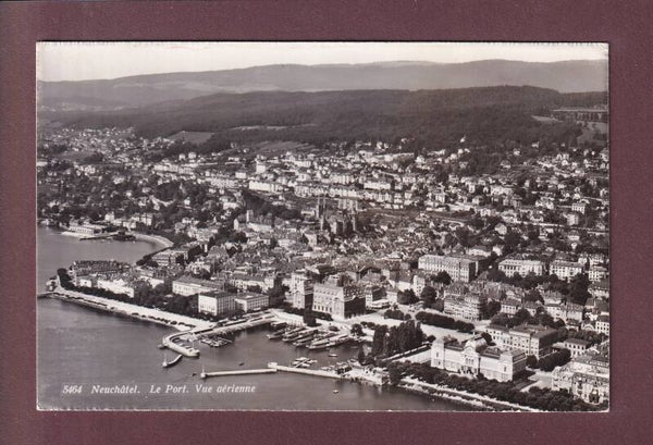 NEUCHÂTEL - Vue aérienne