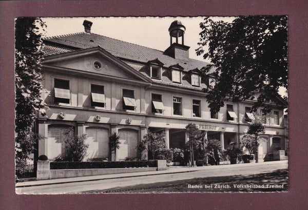 BADEN - Volksheilbad Freihof - 1950