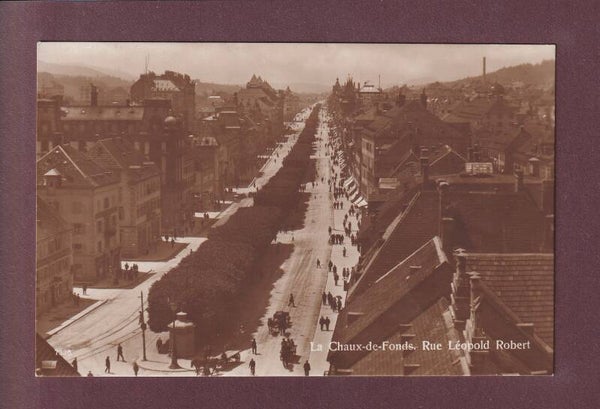 LA CHAUX-DE-FONDS - Rue Léopold Robert - Feldpost
