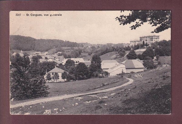 ST. CERGUE - 1909