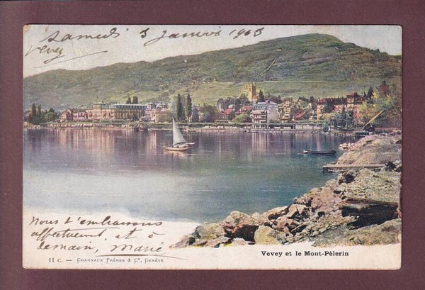 VEVEY - Mont-Pèlerin - 1903
