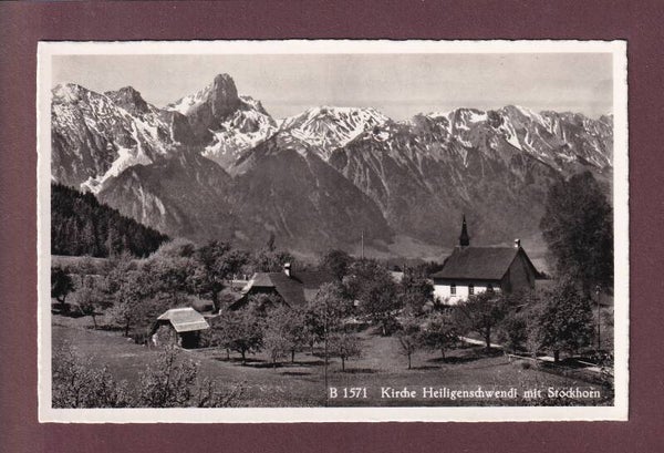 HEILIGENSCHWENDI - Kirche - Stockhorn - 1954