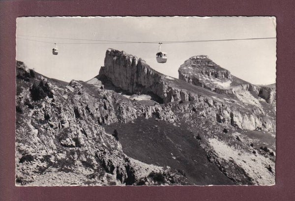 LEYSIN - Téléférique de la Berneuse - 1968