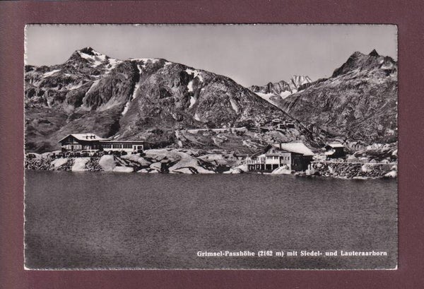 GRIMSEL-PASSHÖHE - Siedel- und Lauteraarhorn - 1951