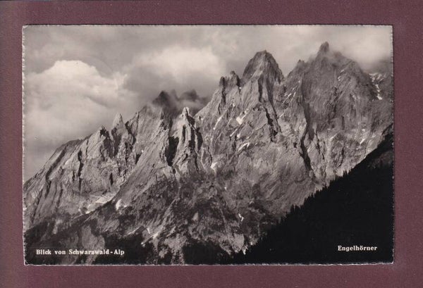 Blick von SCHWARZWALD-ALP - Engelhörner - 1949