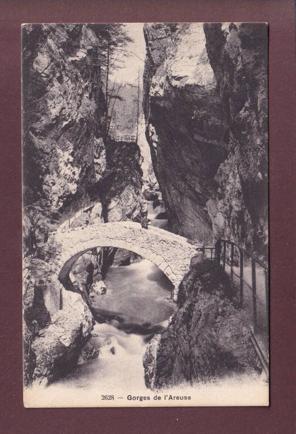 Gorges de l'AREUSE - 1915