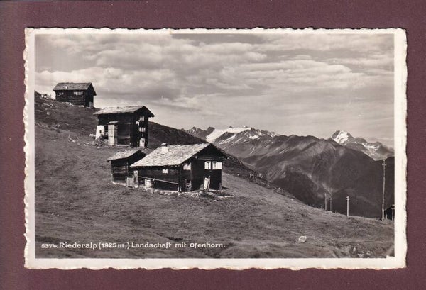 RIEDERALP - Ofenhorn - Feldpost