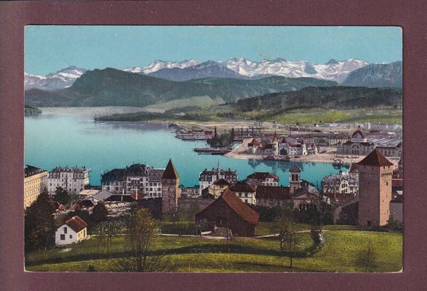LUZERN und die Alpen - 1908