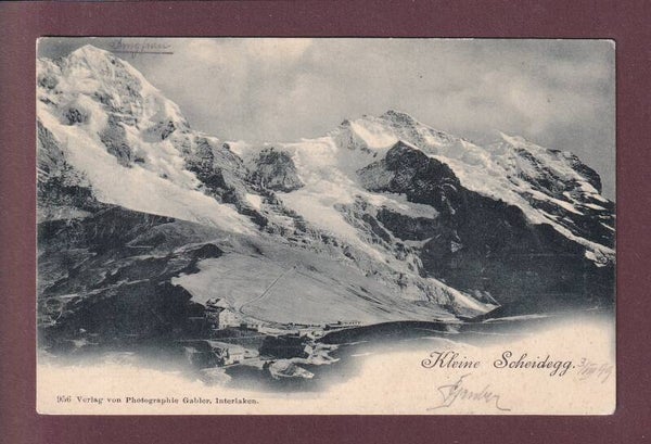 KLEINE SCHEIDEGG - 1899