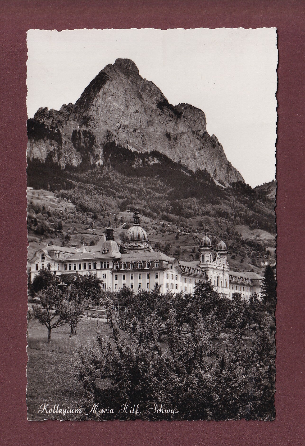 SCHWYZ - Kollegium Maria Hilf - 1945