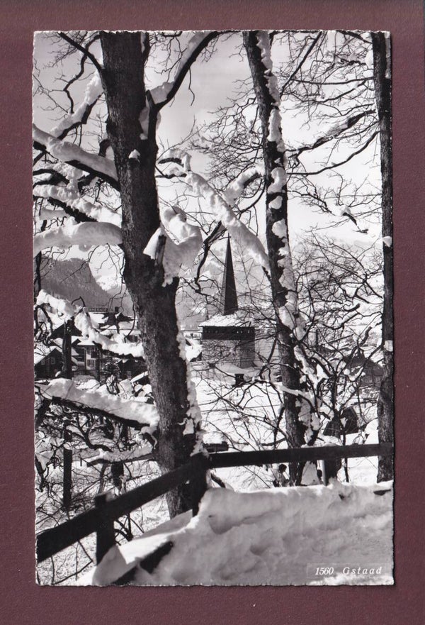 GSTAAD unter Schnee - 1963