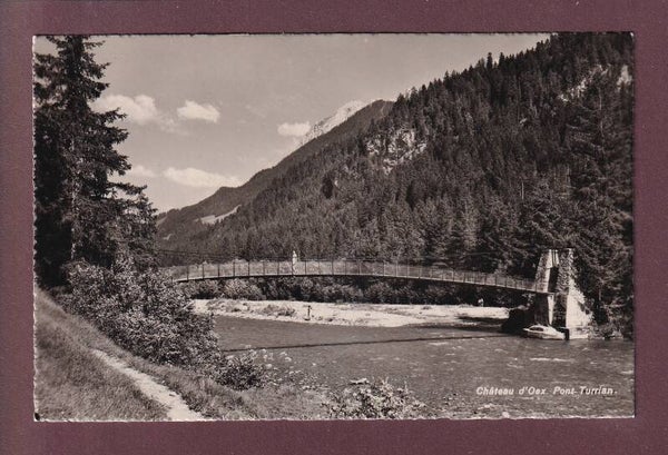 CHÂTEAU D'OEX - Pont Turrian