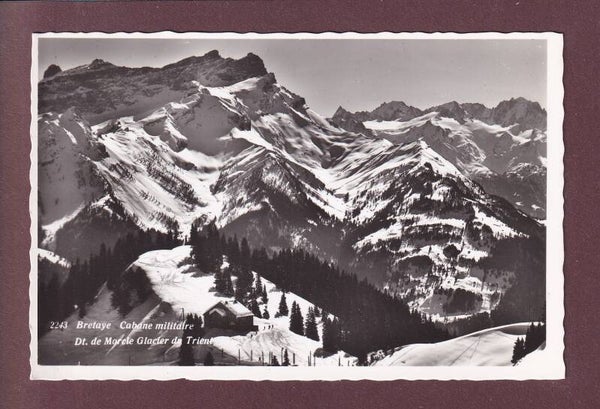 BRETAYE - Cabane militaire - Dent de Morcle